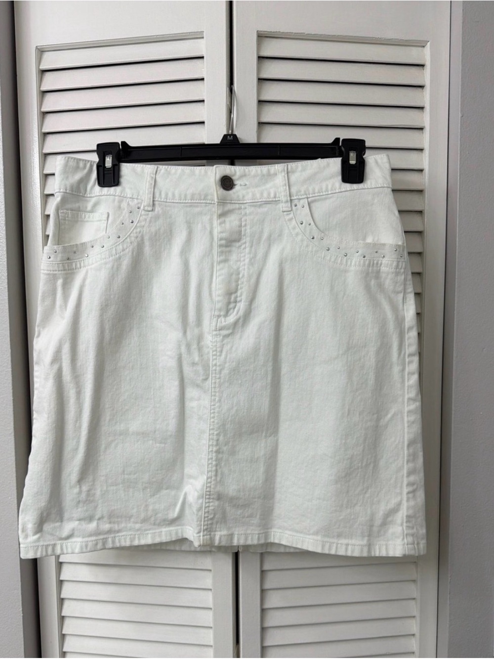 Riders by Lee White Miniskirt (EUC/size 14)